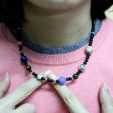 Handmade Solar System Natural Gemstone Necklace Necklace Supply and Vibe