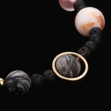 New! Handmade Solar System Bracelet With REAL Gemstones Bracelet Supply and Vibe